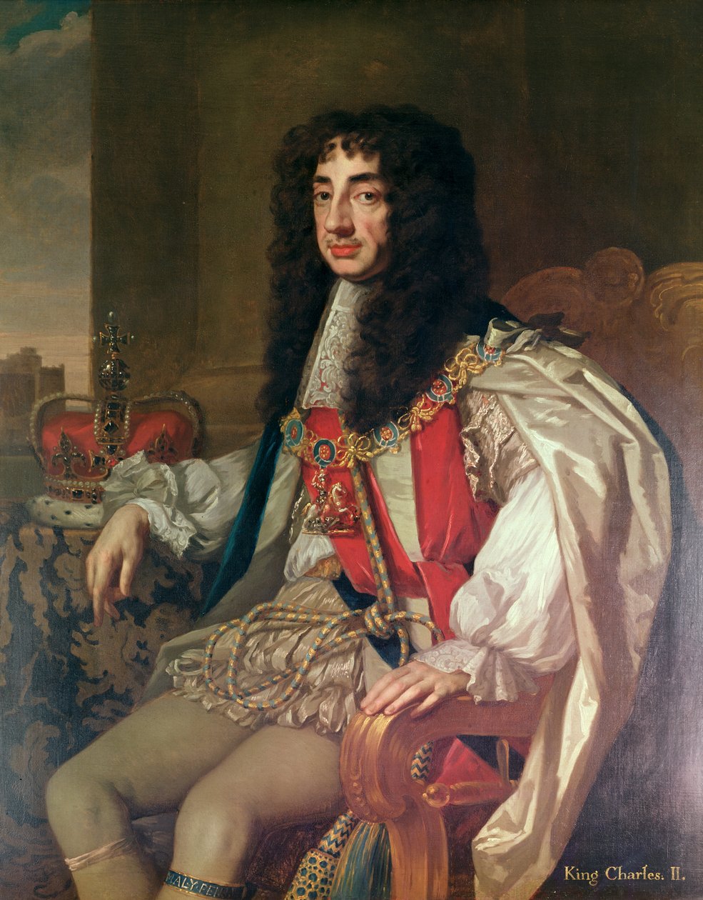 Portrett av Charles II av Peter Lely