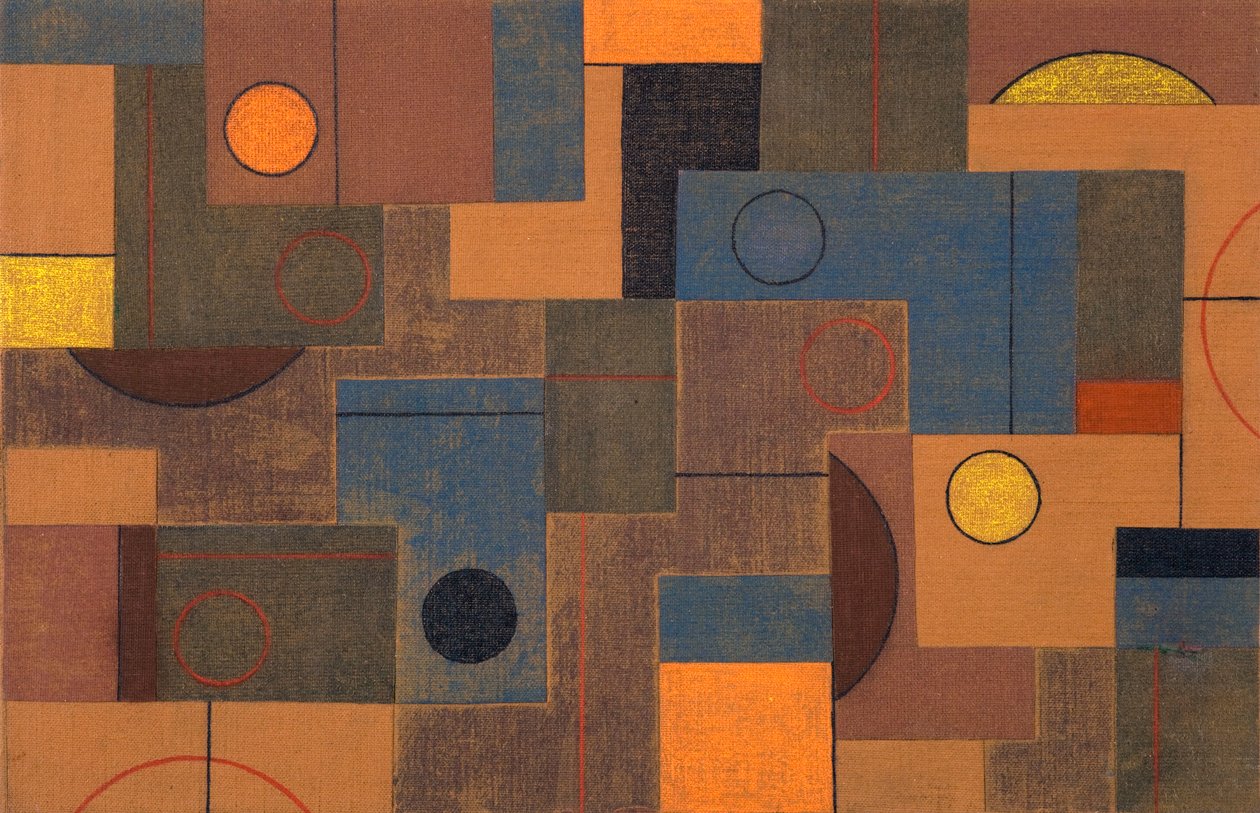 Cubismo, 2002 (akryl på lerret) av Peter McClure