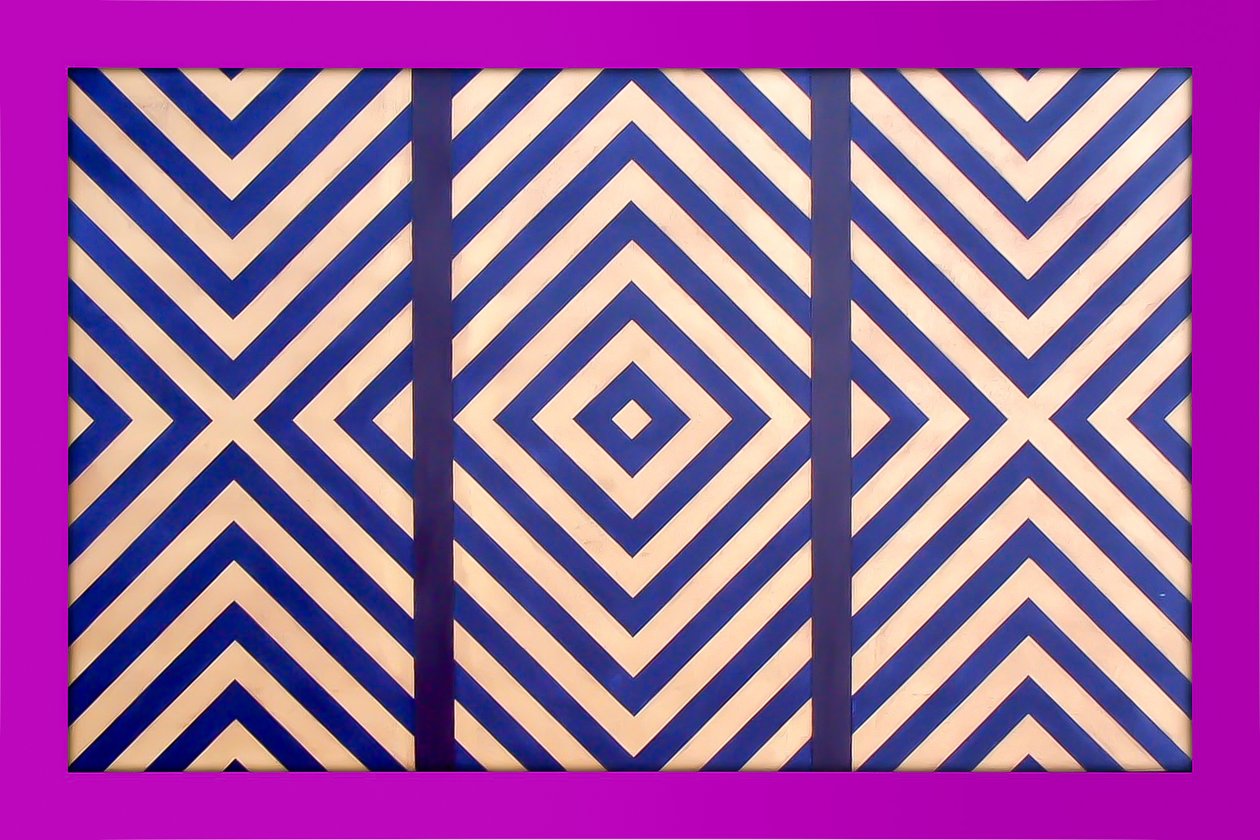DIAGONAL TRIPTYCH FORBEDRET 2018 av Peter McClure