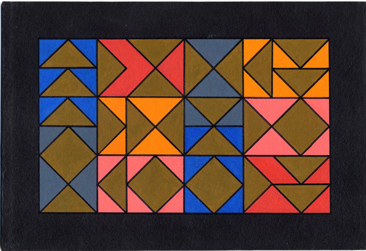 Nyttår, 2009 (akryl på lerret) av Peter McClure