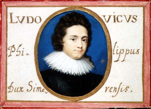 Portrett av Ludwig Philip, hertug av Simmeren (1611-55) av Peter Oliver
