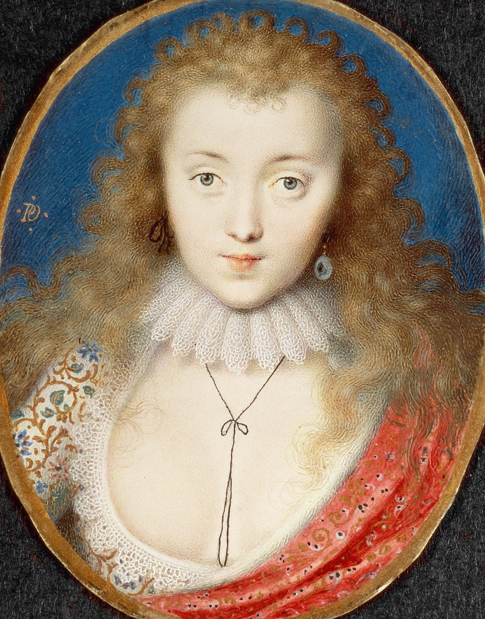 Portrett av en jente, sannsynligvis Venetia Stanley (1600-33) senere Lady Digby av Peter Oliver