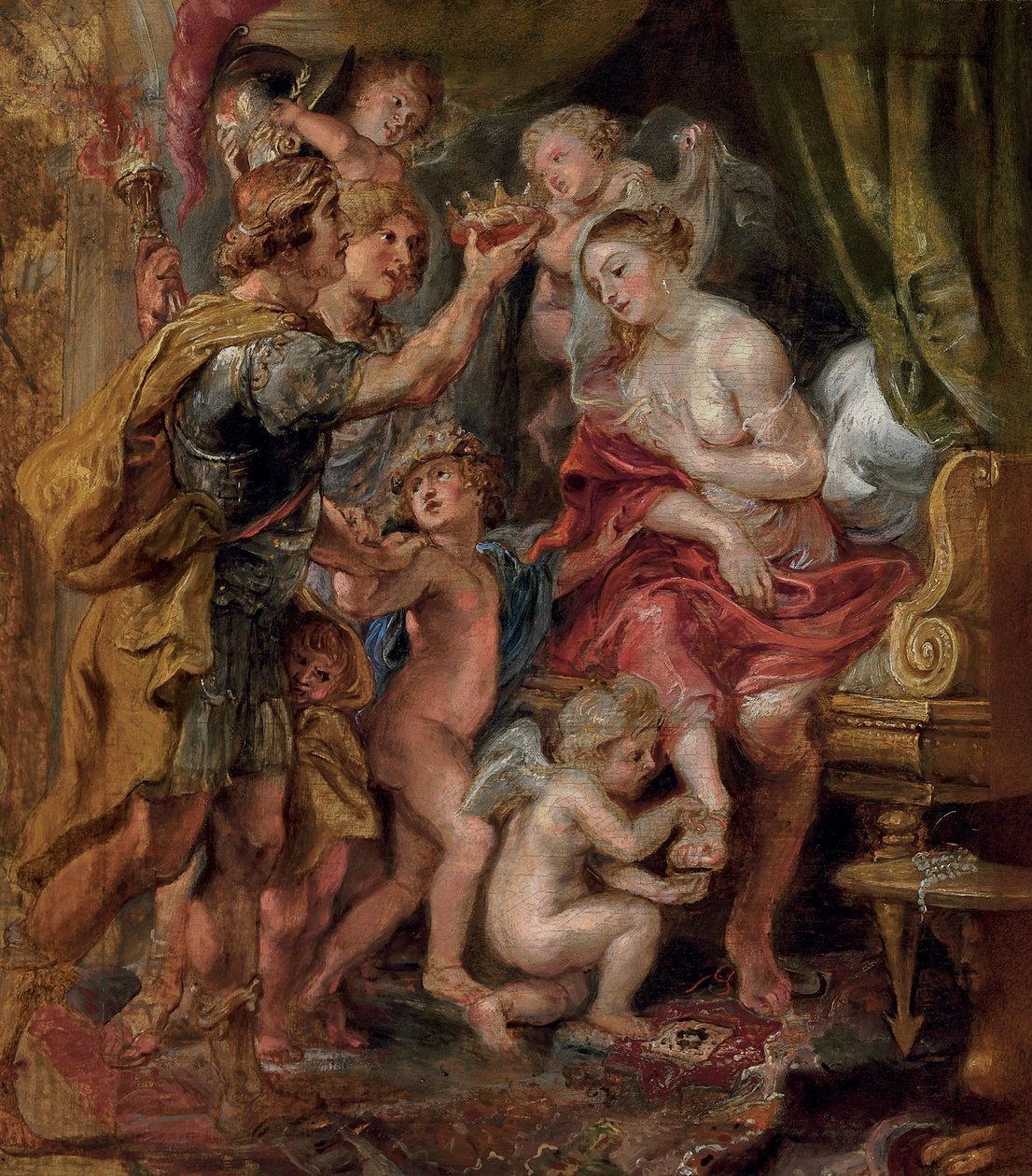 Alexander og Roxana av Peter Paul Rubens
