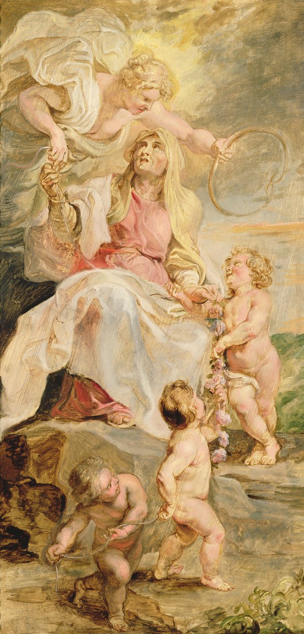 Allegory of Eternity, ca. 1625-30 av Peter Paul Rubens