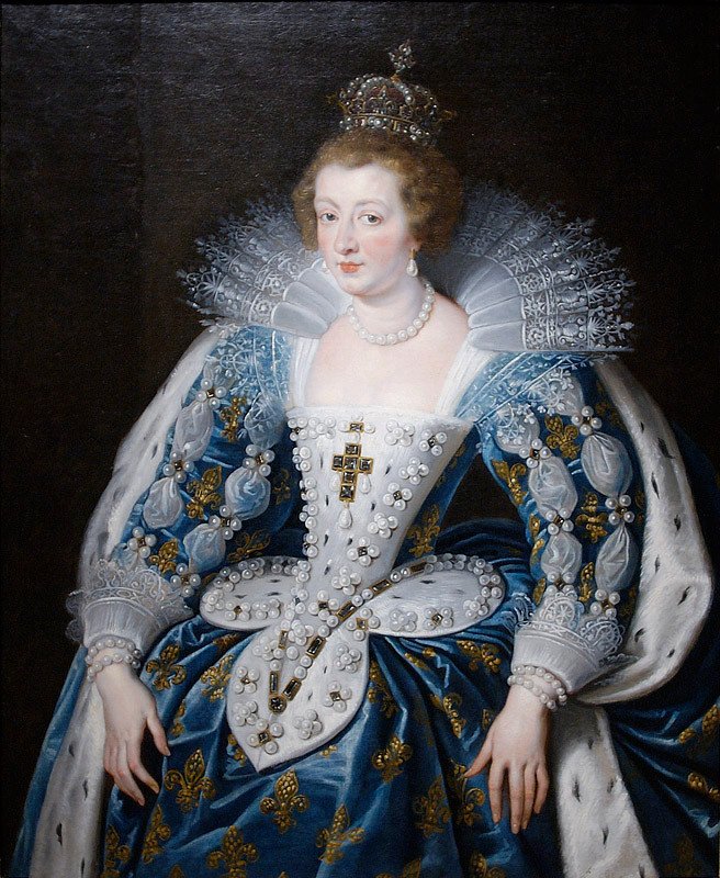 Anna av Østerrike av Peter Paul Rubens