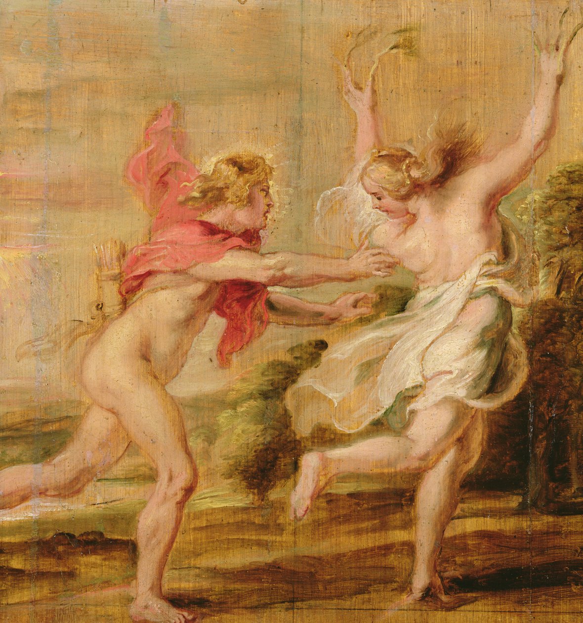 Apollo og Daphne, ca. 1636 av Peter Paul Rubens