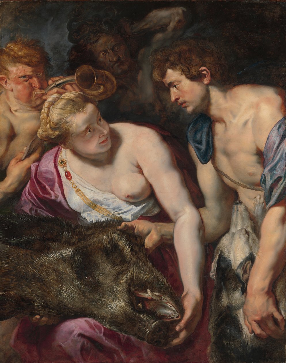 Atalanta og Meleager, ca. 1616 av Peter Paul Rubens