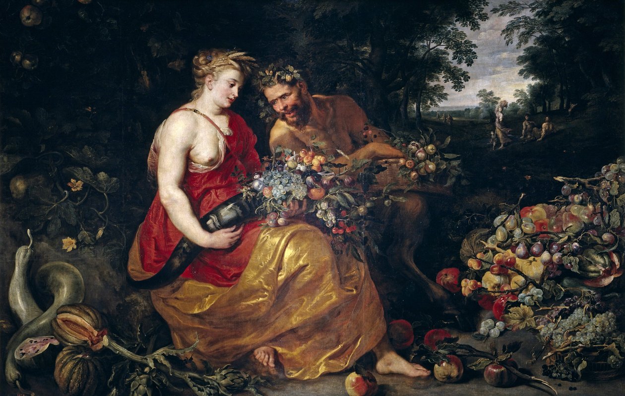Ceres og Pan av Peter Paul Rubens