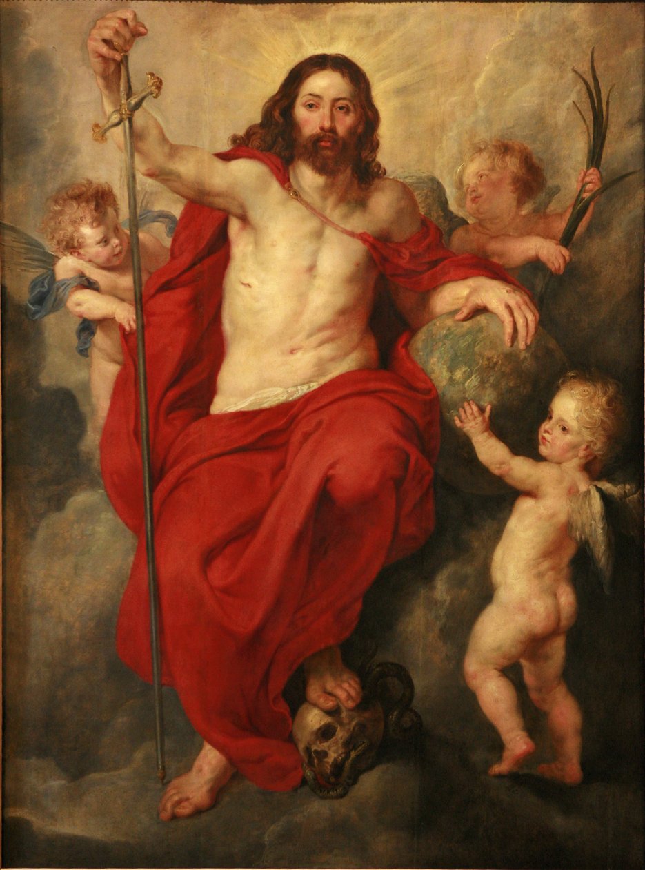 Kristus seirer over død og synd av Peter Paul Rubens