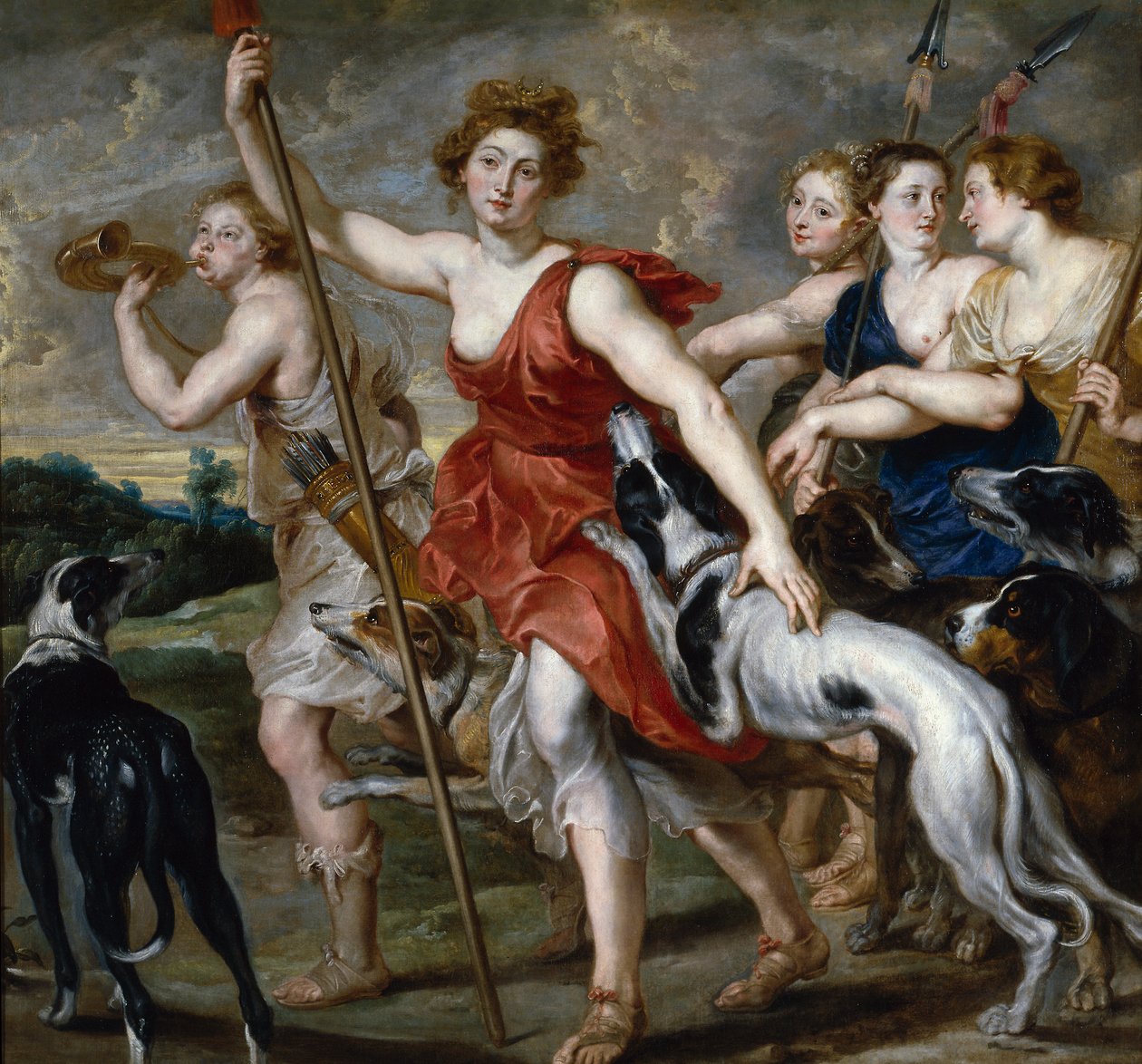 Huntress Diana av Peter Paul Rubens