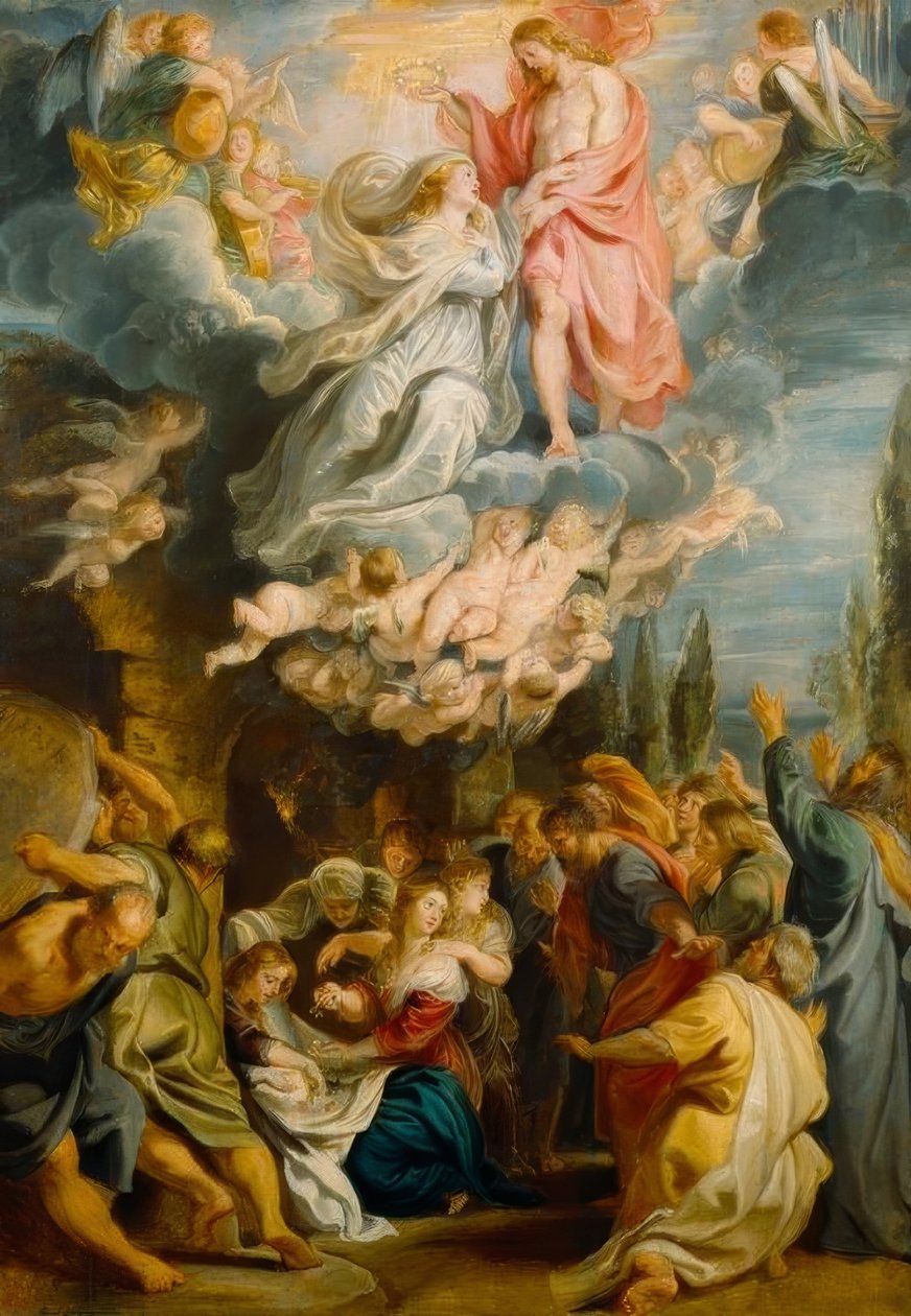 Marias antagelse av Peter Paul Rubens