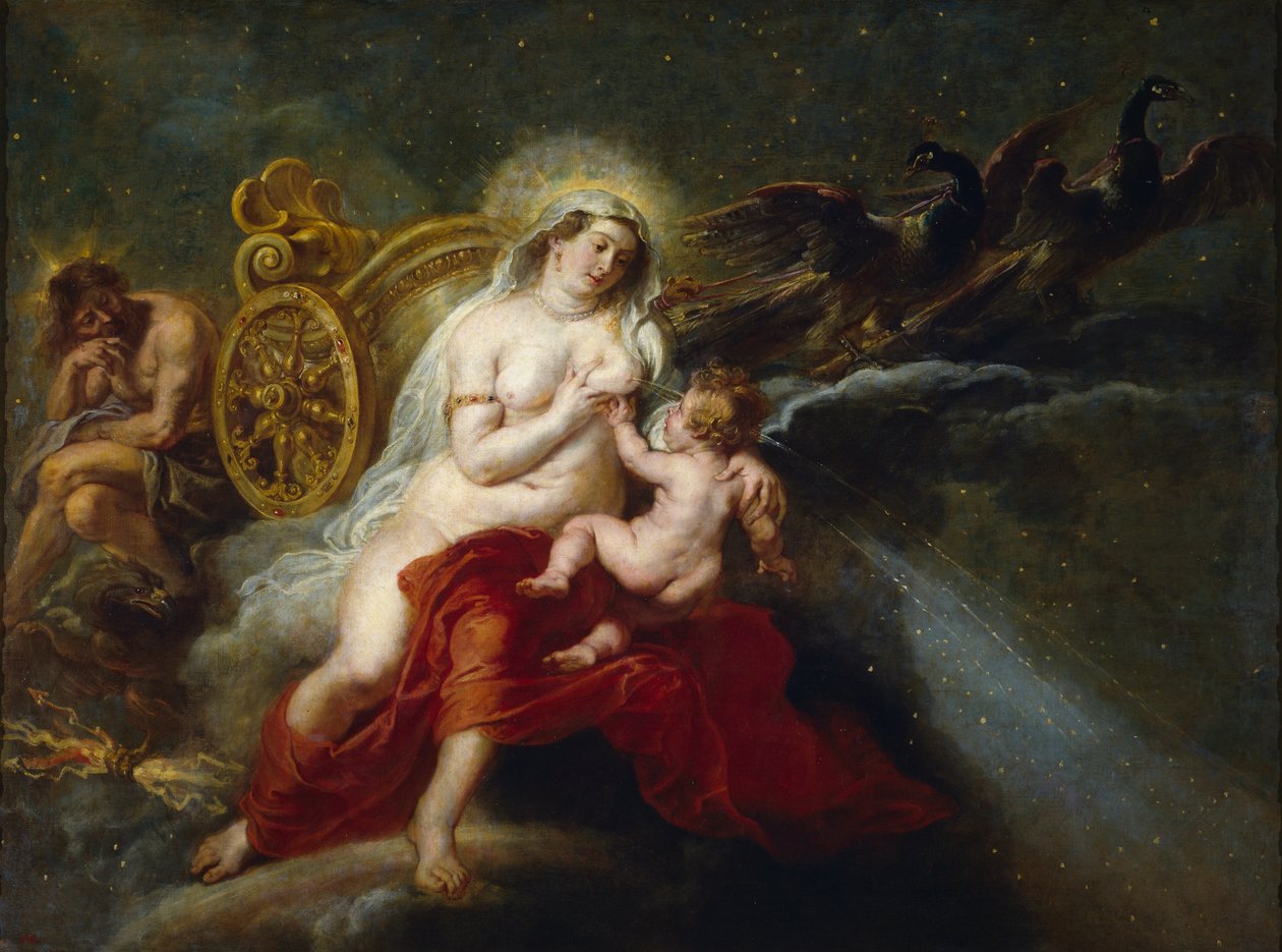 Melkeveiens fødsel av Peter Paul Rubens