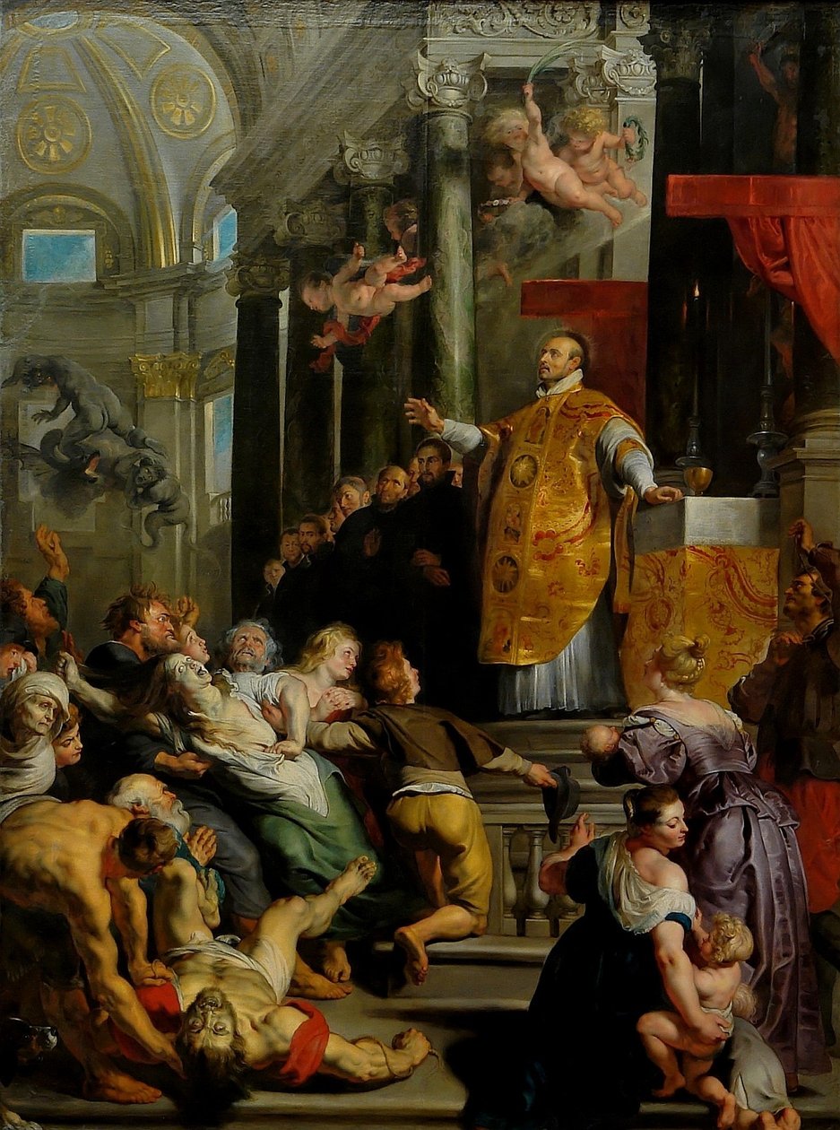 Ære av St. Ignatius av Loyola av Peter Paul Rubens