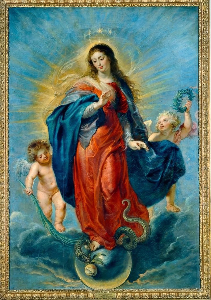 Ulastelig unnfangelse av Peter Paul Rubens