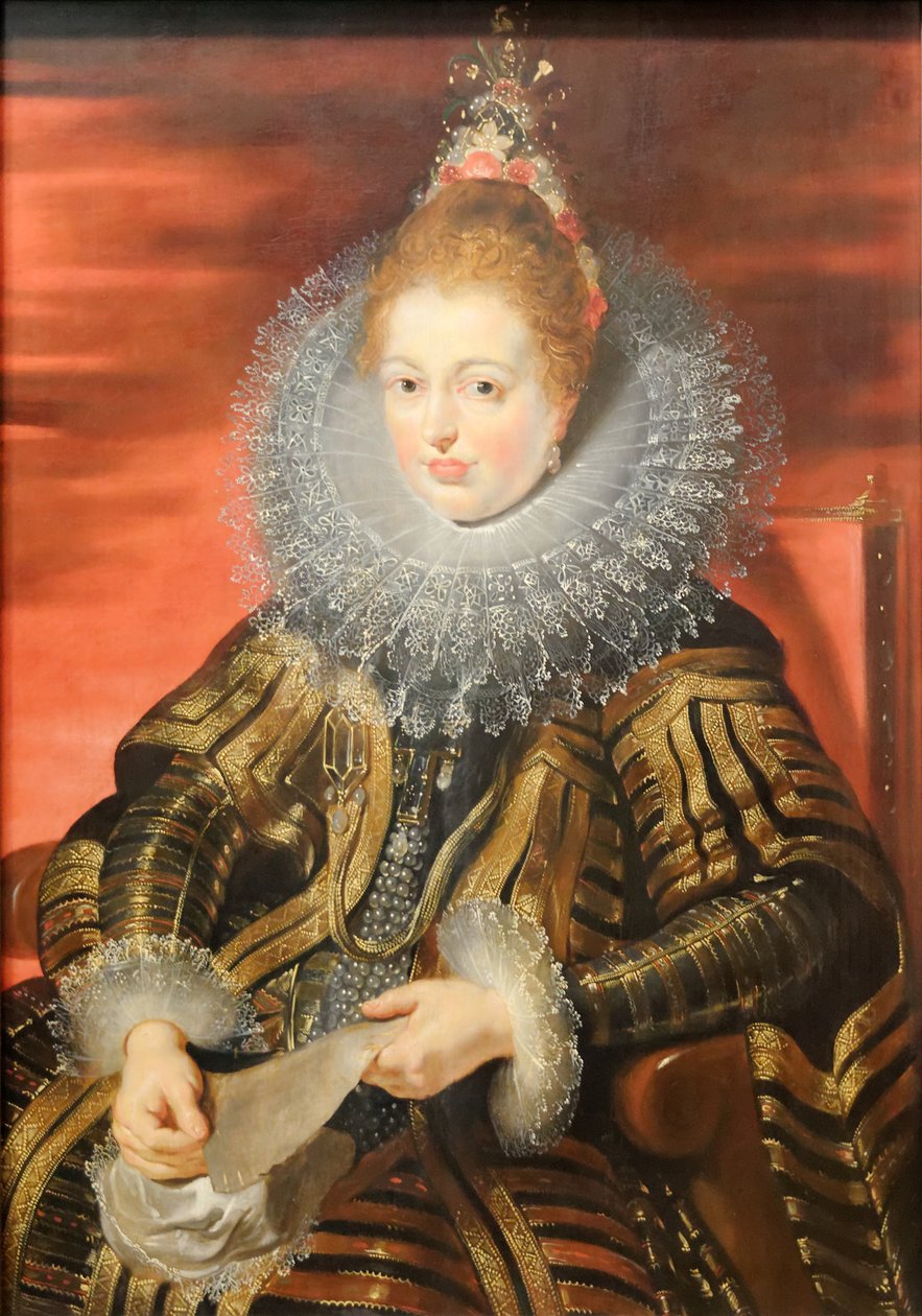 Infante Clara Eugenie av Peter Paul Rubens