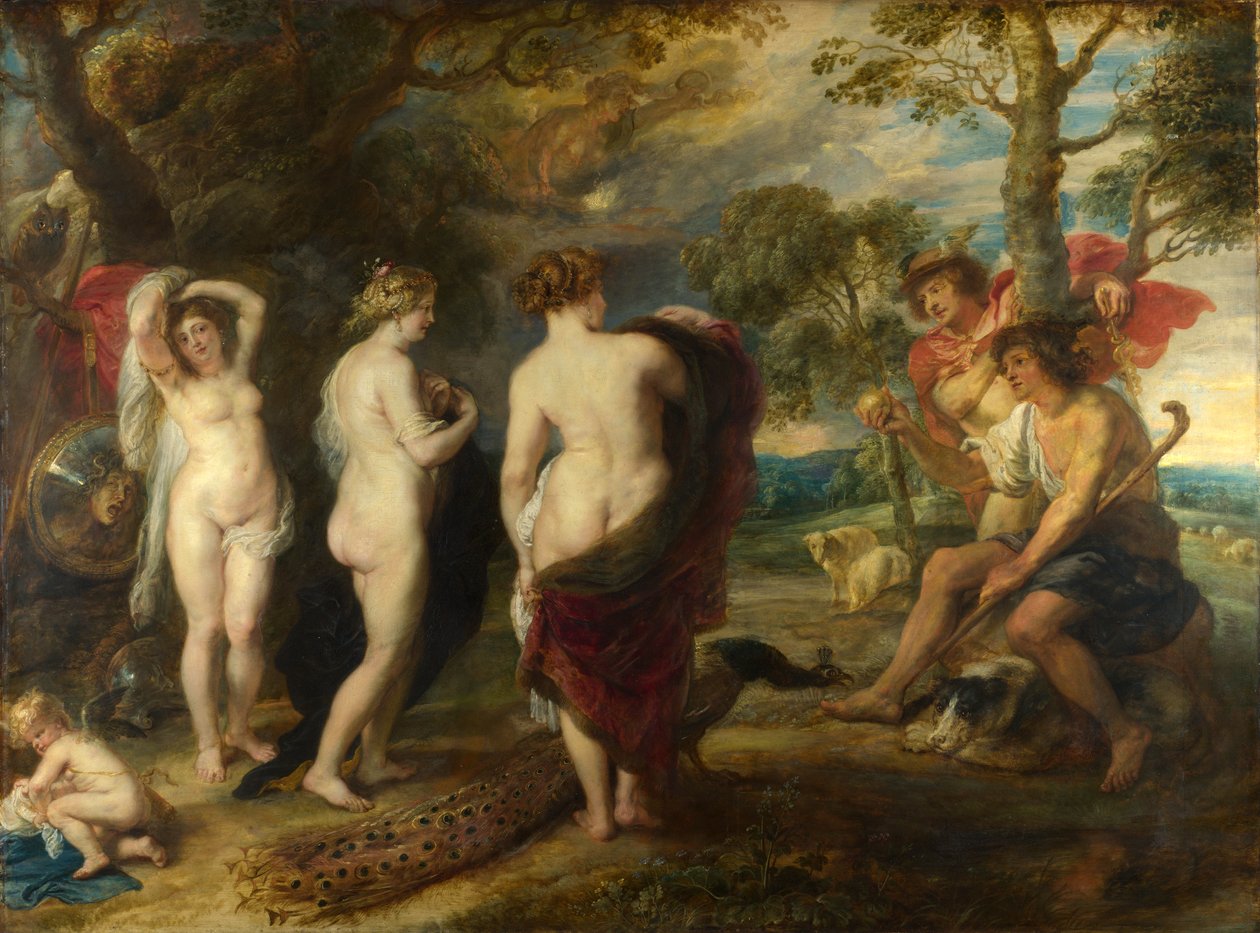 Dommen i Paris av Peter Paul Rubens