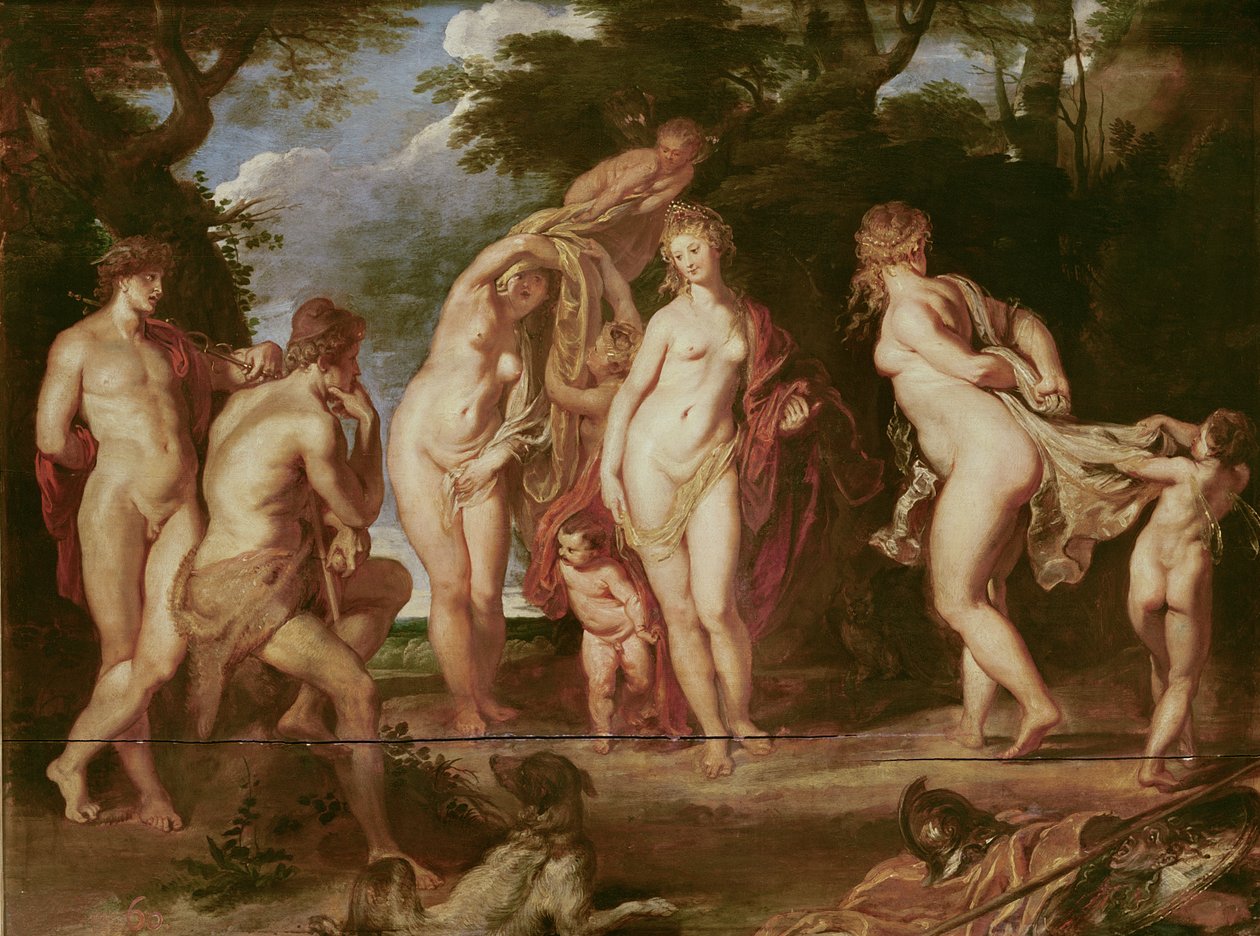 Dom av Paris, ca. 1605 av Peter Paul Rubens