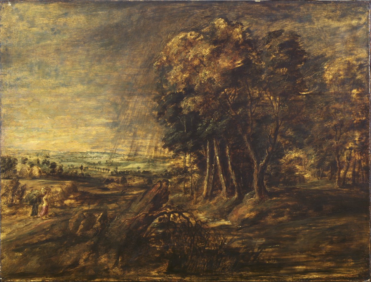 Landskap etter stormen av Peter Paul Rubens