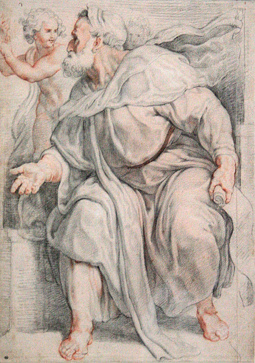 Profeten Esekiel av Peter Paul Rubens