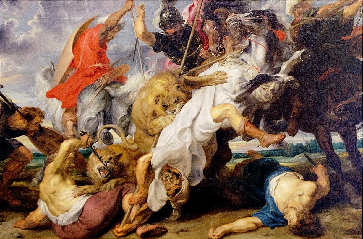 Løvejakt av Peter Paul Rubens