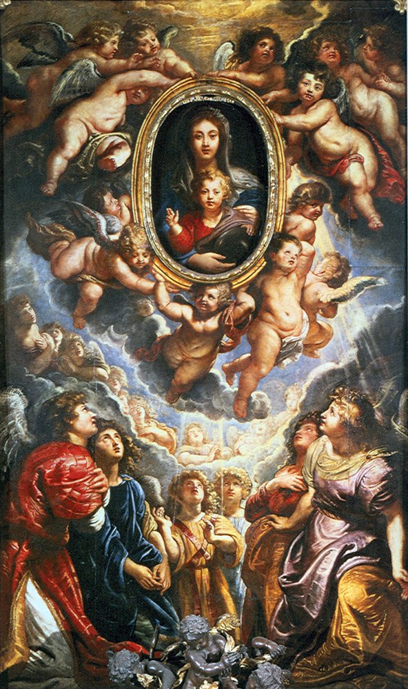 Madonna fra Vallicella av Peter Paul Rubens