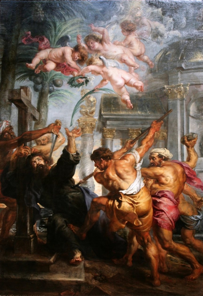 Martyrdøden til St. Thomas av Peter Paul Rubens