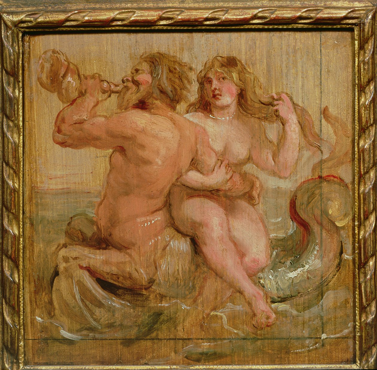 Nereid og Triton, 1636 av Peter Paul Rubens