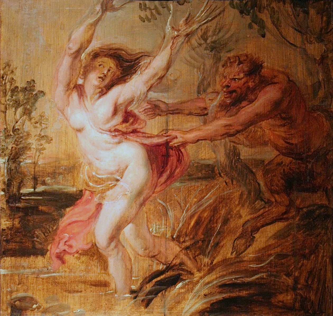 Pan og Syrinx av Peter Paul Rubens