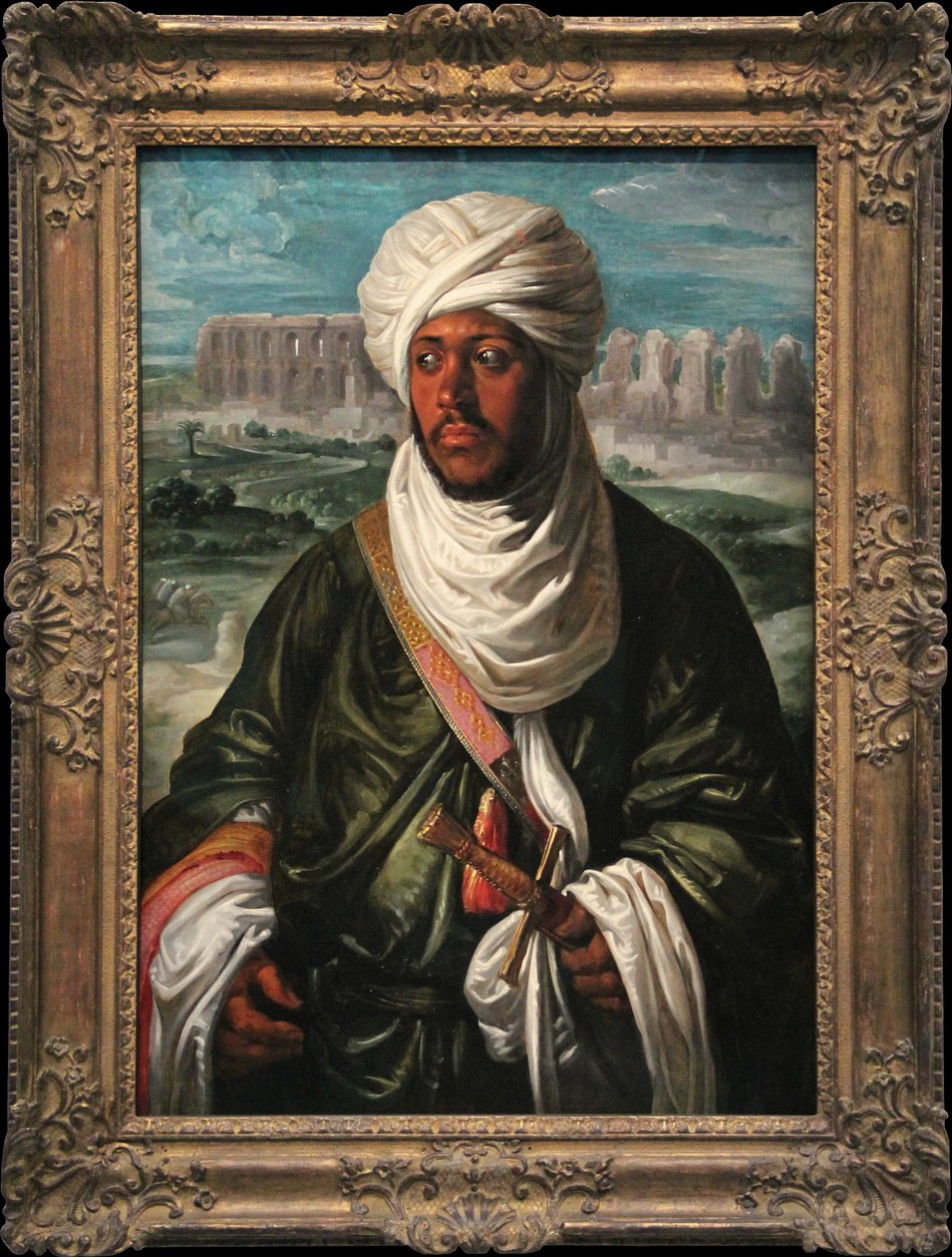 Portrett av F Ahmed I Al Hafsi Sultan fra Tunisia av Peter Paul Rubens