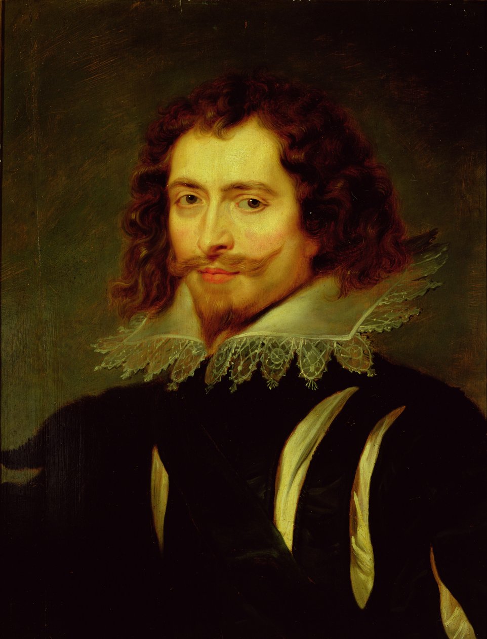 Portrett av George Villiers (1592-1628) 1. hertug av Buckingham (se også 79537) av Peter Paul Rubens