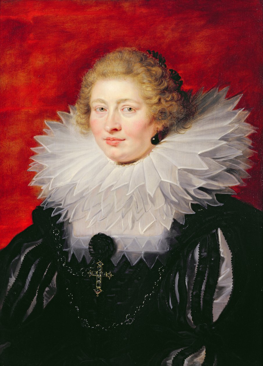 Portrett av Madame de Vicq, 1625 av Peter Paul Rubens