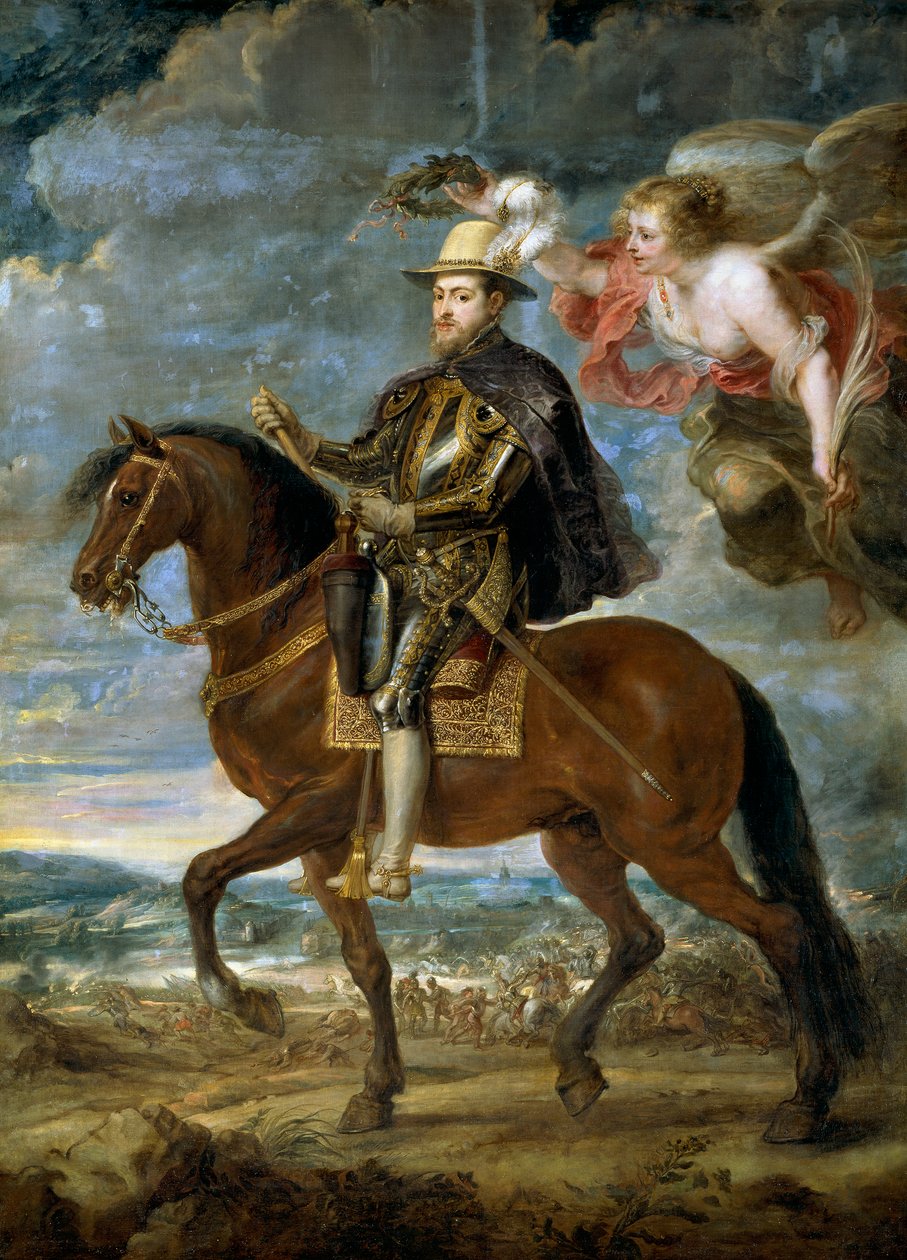 Portrett av Filip II av Spania av Peter Paul Rubens