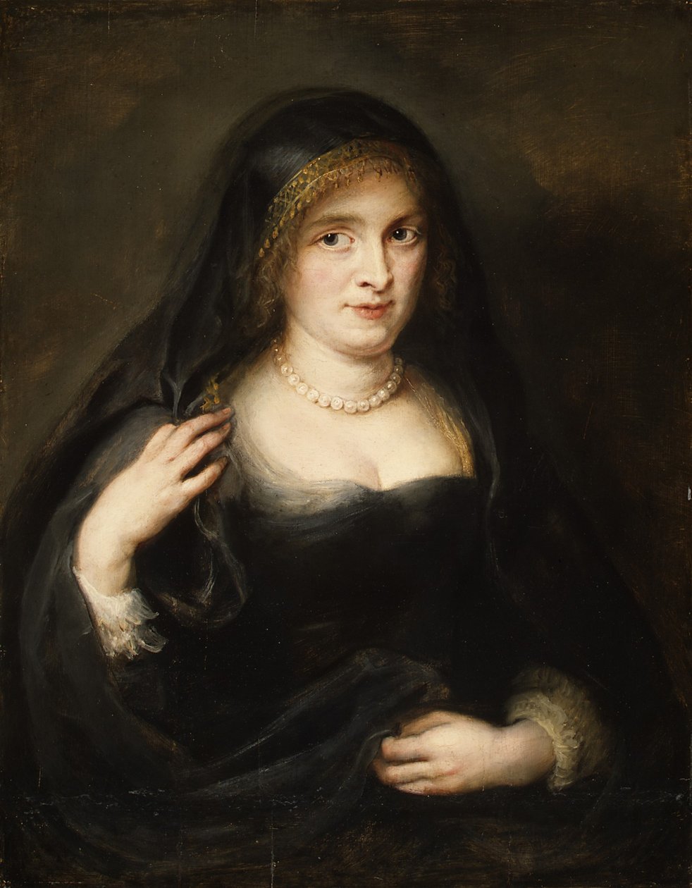 Portrett av en kvinne, ca. 1625-27 av Peter Paul Rubens