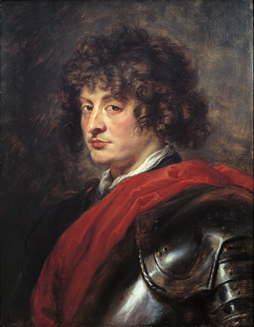 Portrett av en ung mann i rustning, ca. 1620 av Peter Paul Rubens