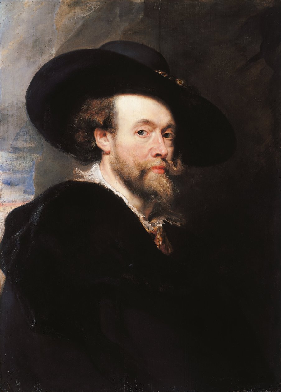 Portrett av kunstneren av Peter Paul Rubens