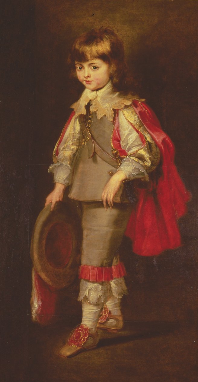 Portrett av kunstnerens sønn av Peter Paul Rubens