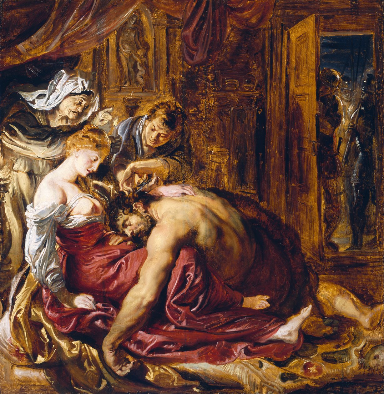 Samson og Delila av Peter Paul Rubens