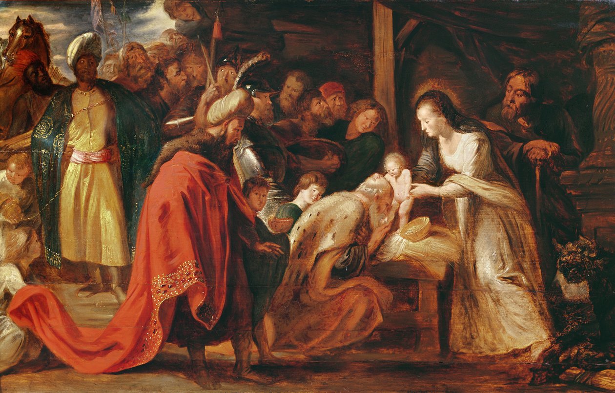 The Adoration of the Magi, ca. 1617-18 av Peter Paul Rubens