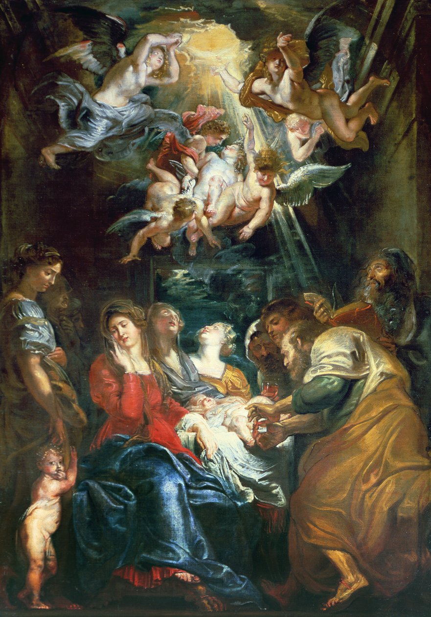 Omskjæringen, ca. 1605 av Peter Paul Rubens