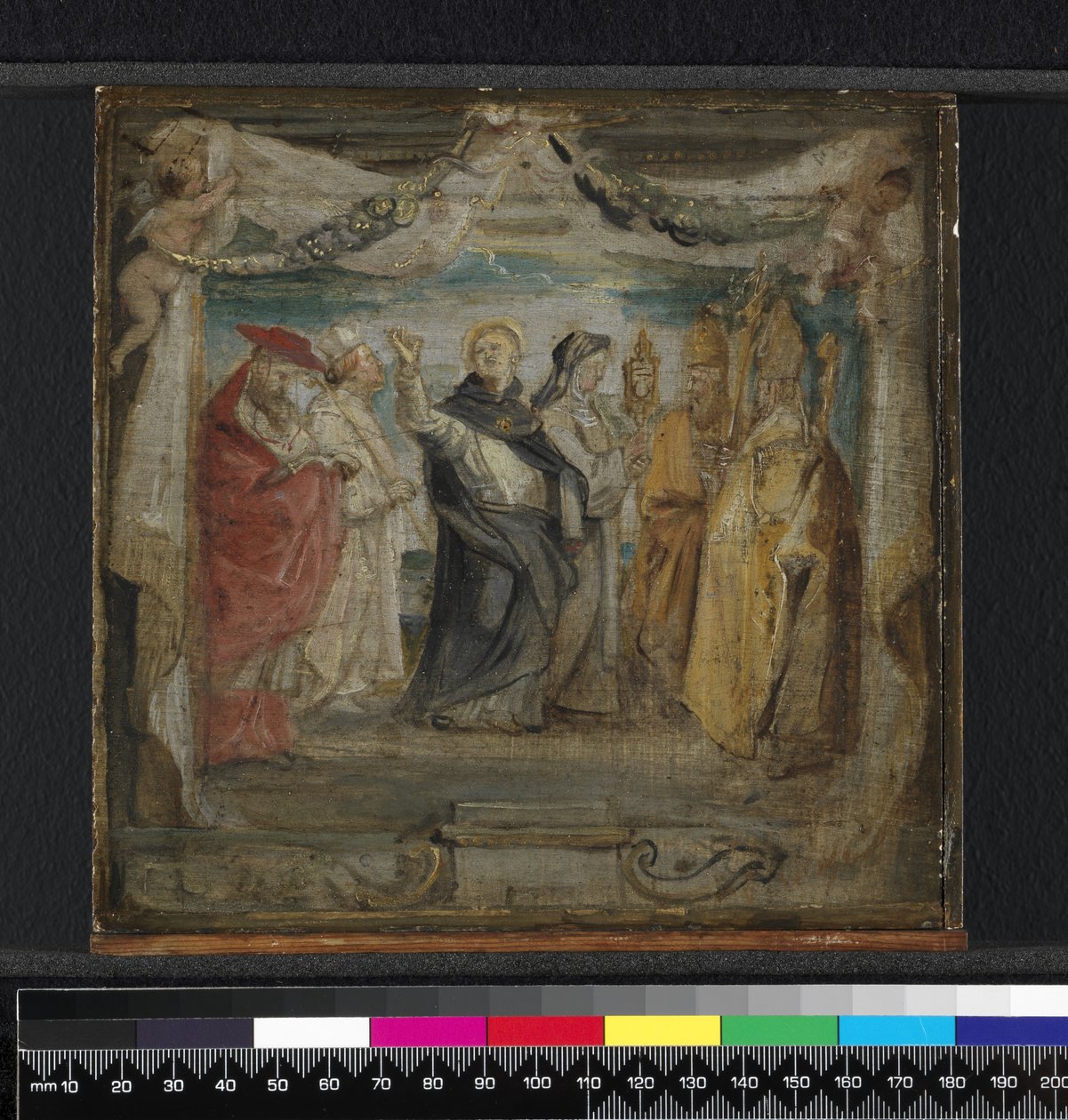 Eukaristiens forsvarere, ca. 1625-26 av Peter Paul Rubens