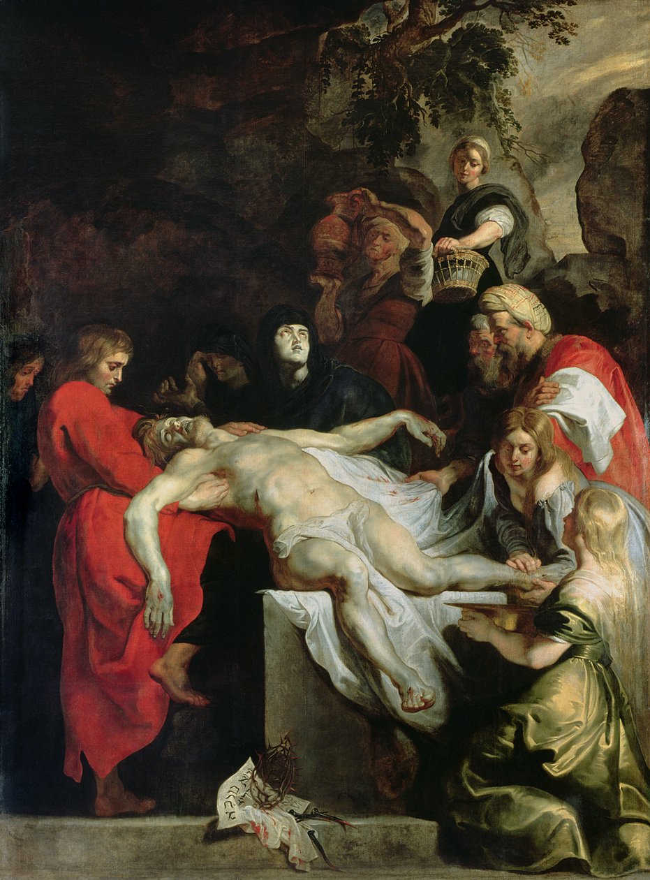 Gravleggingen av Peter Paul Rubens