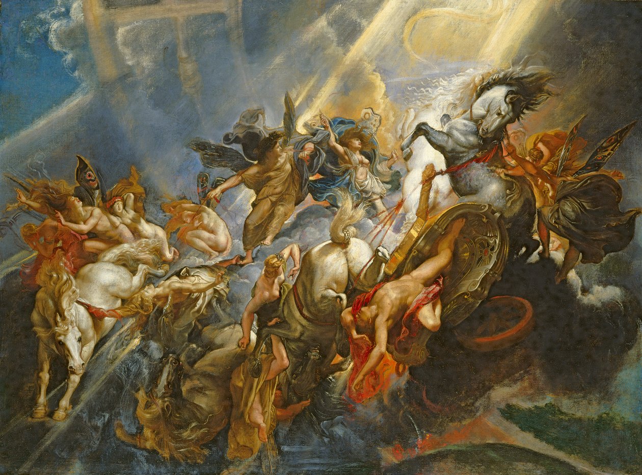 Phaetons fall, ca. 1604-05 av Peter Paul Rubens