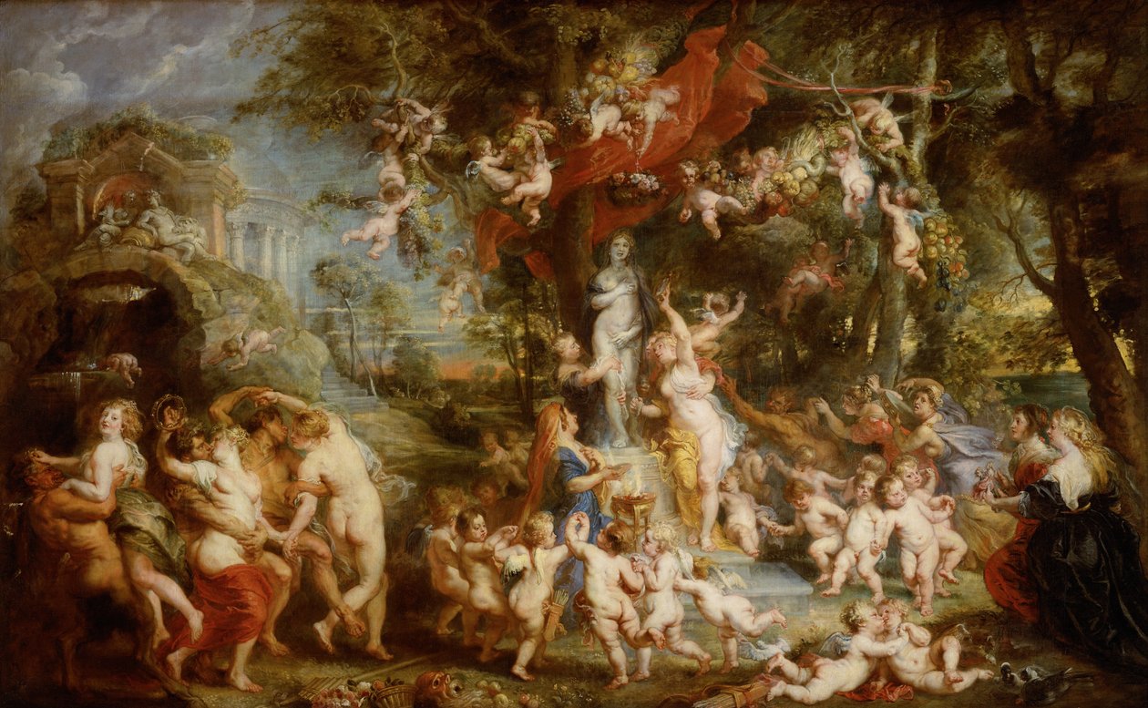Venus fest av Peter Paul Rubens