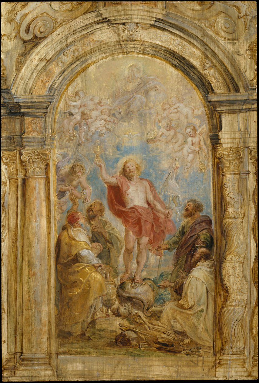 Eukaristiens forherligelse, ca. 1630-32 av Peter Paul Rubens