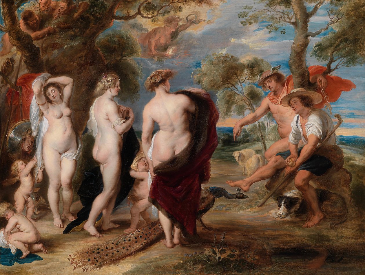 Dommen i Paris av Peter Paul Rubens