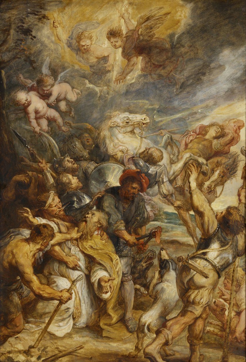 Martyriet til Saint Livinus av Peter Paul Rubens