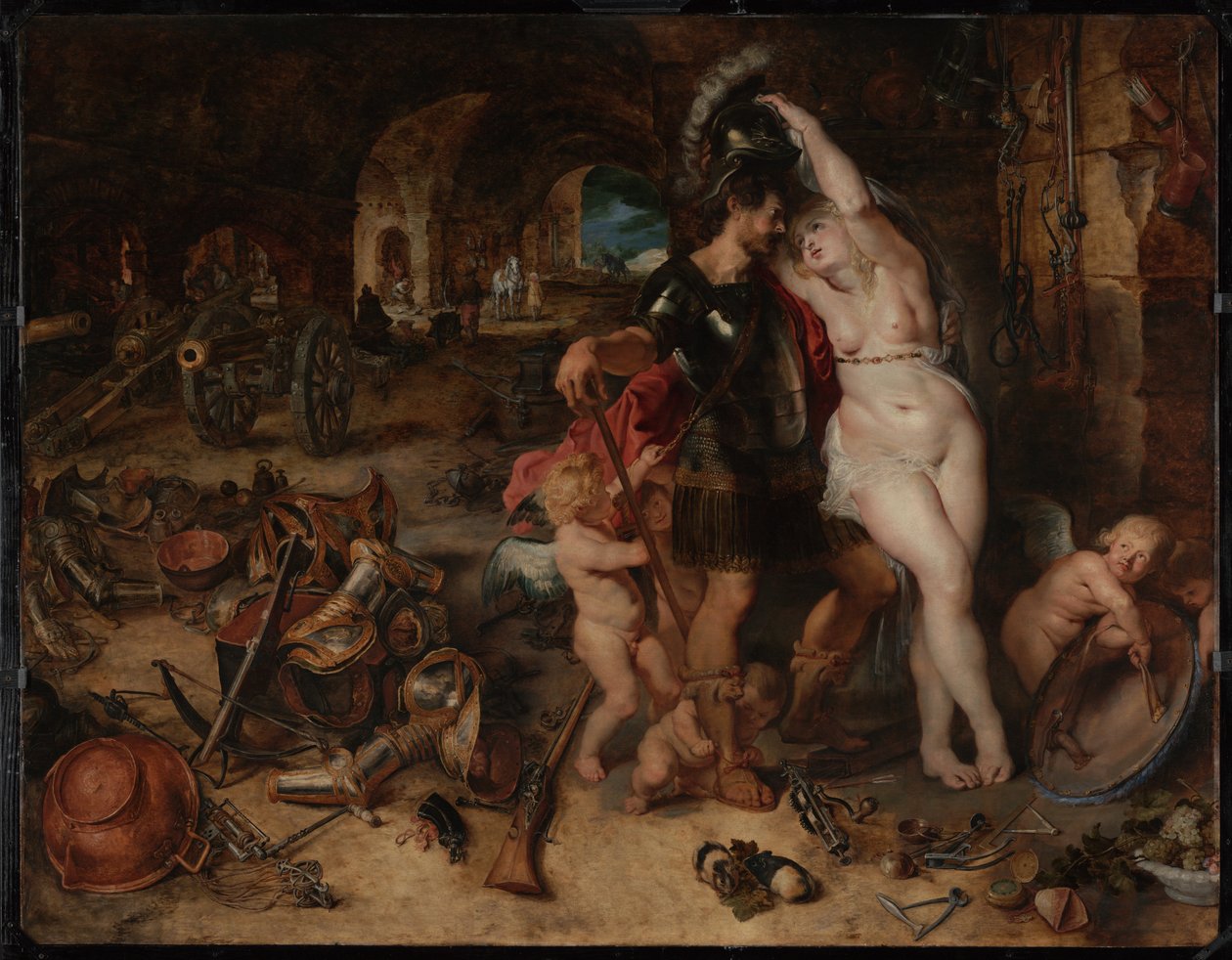 The Return from War: Mars Desarmed by Venus av Peter Paul Rubens