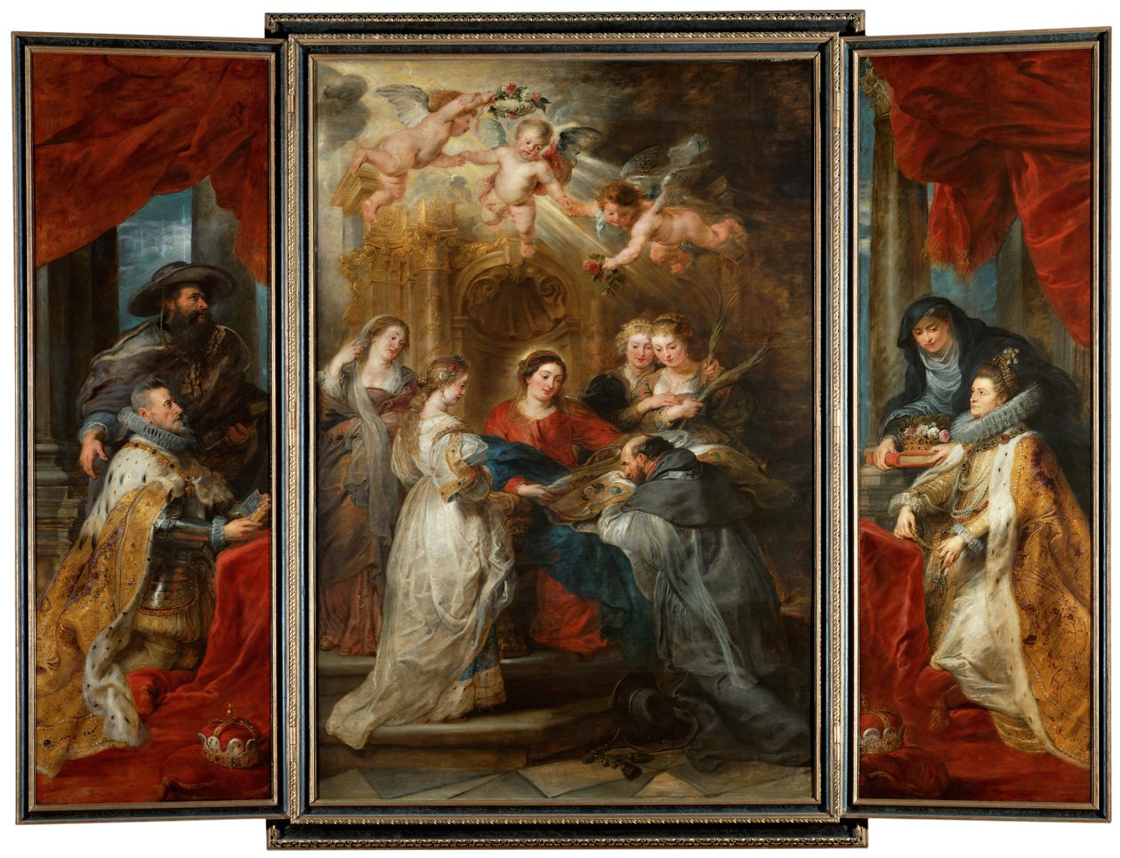 Triptyken St. Ildefonso av Peter Paul Rubens