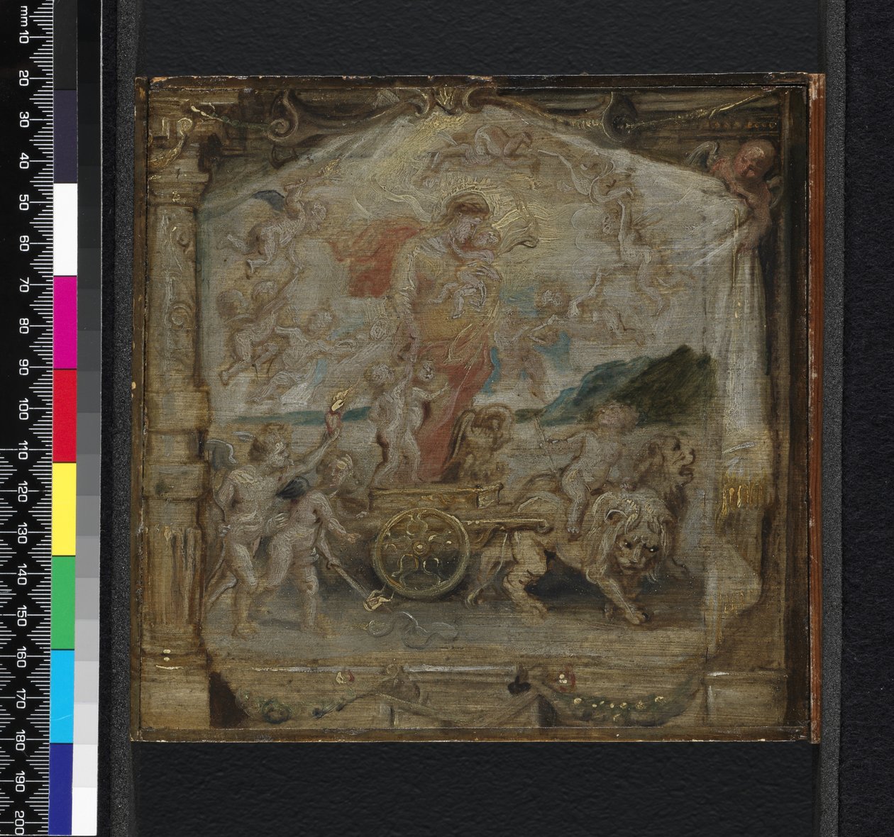 Den guddommelige kjærlighetens triumf, ca. 1625-26 av Peter Paul Rubens