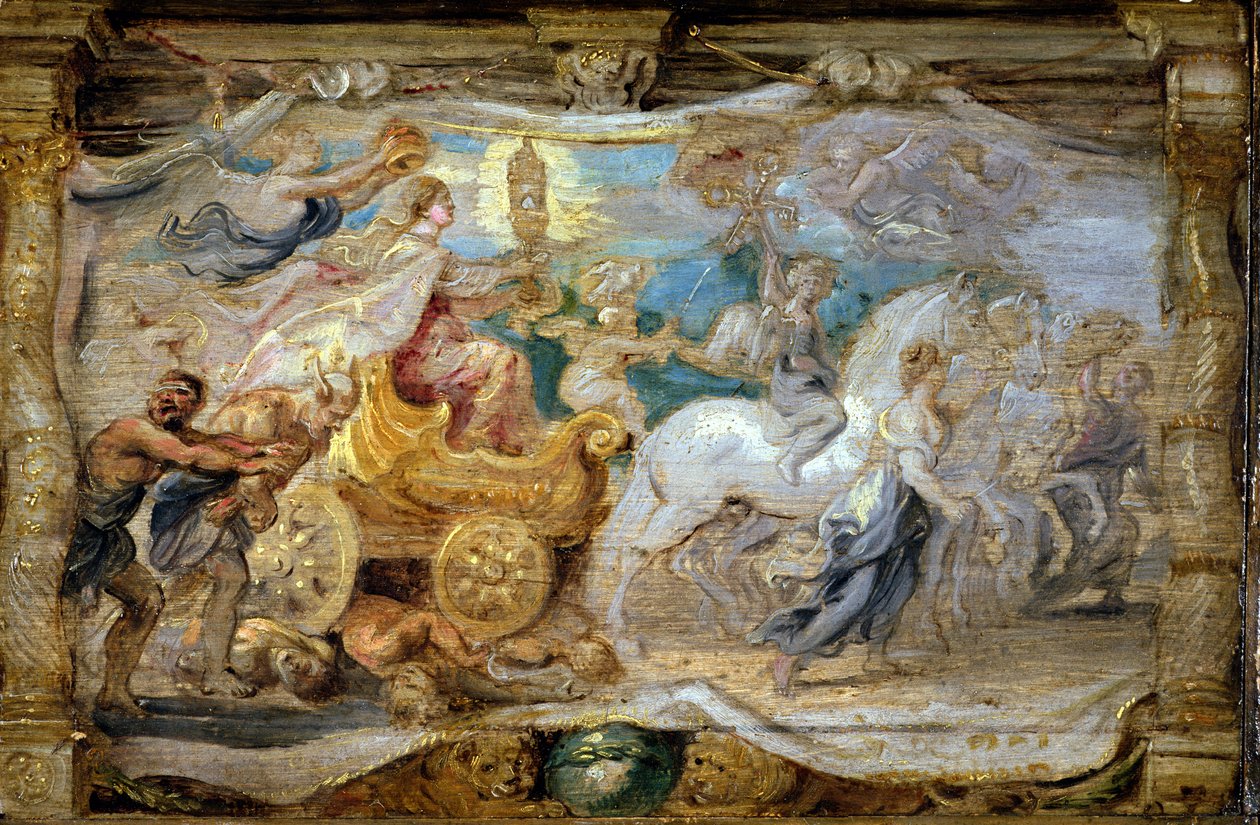Eukaristiens triumf over uvitenhet og blindhet, ca. 1625-26 av Peter Paul Rubens